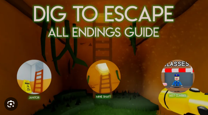Dig to Escape game screenshot